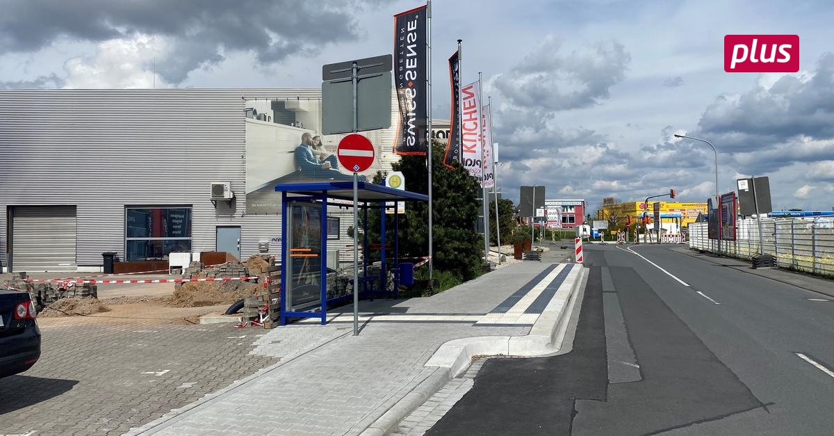 Radweg mit Hindernissen durchs Gewerbegebiet